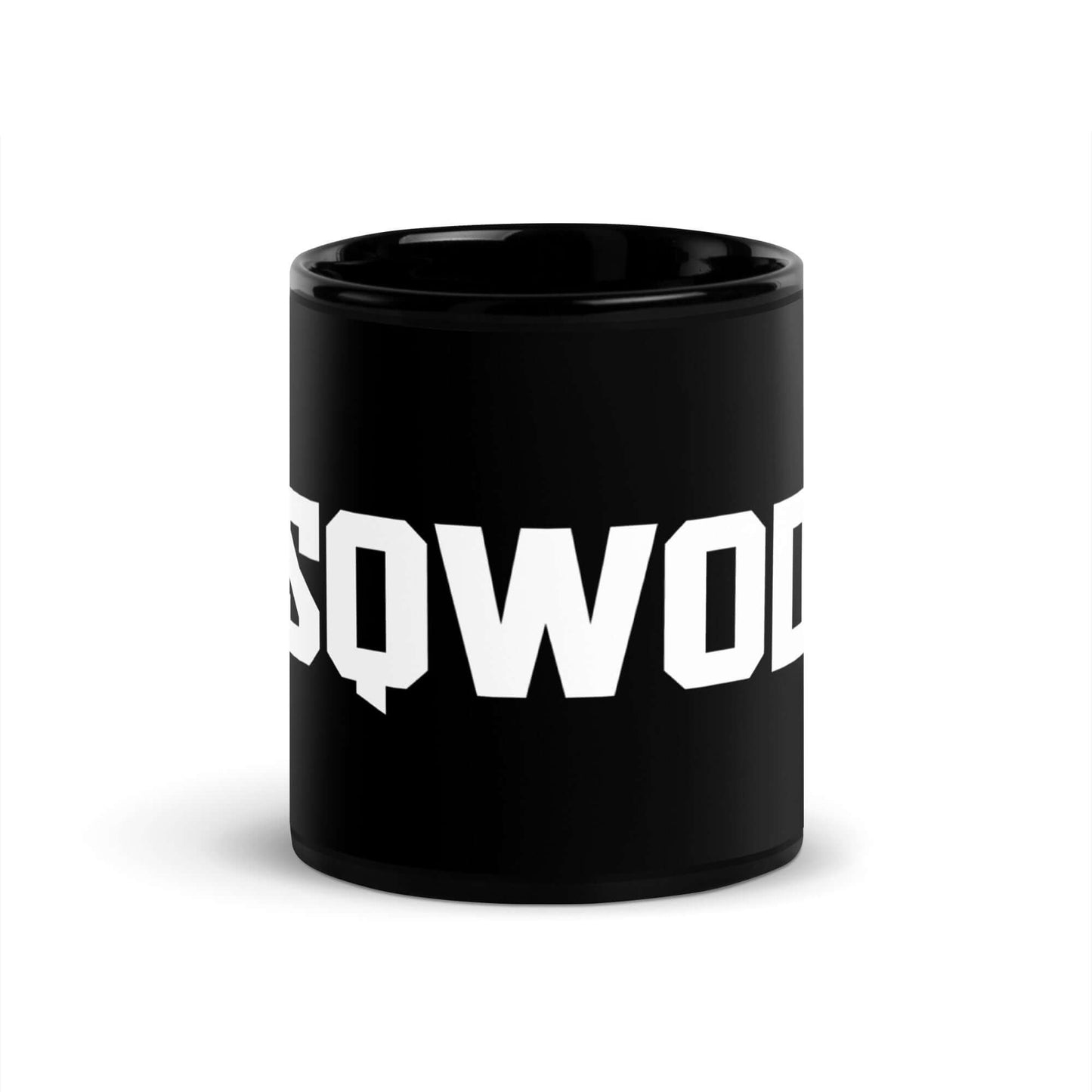 Sqwod Pod Black Mug Front