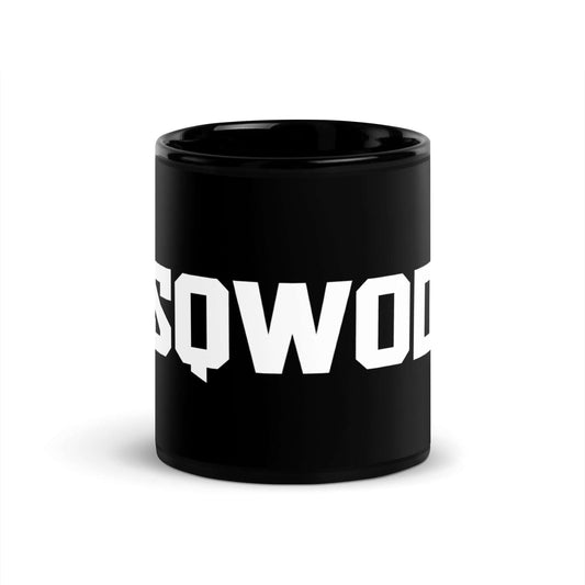 Sqwod Pod Black Mug Front